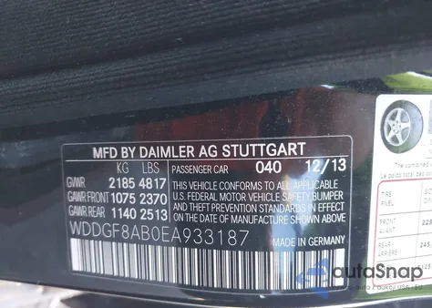 2014 Mercedes-Benz C 300 Sport 4Matic z USA, uszkodzony, nr VIN WDDGF8AB0EA933187